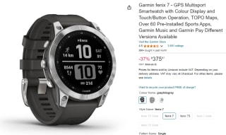 Garmin fenix 7 por 375,57€