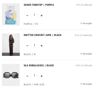 50% korting op de Sale bij Stieglitz