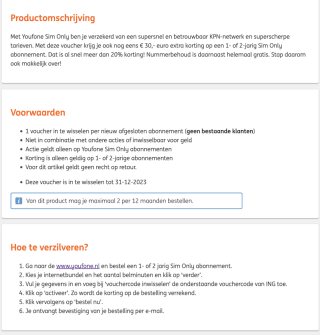 Onbepert bellen/sms + 14 GB data voor 10 euro per maand