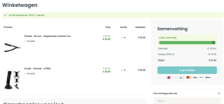 €12,50 korting bij besteding vanaf €100 bij Haarshop