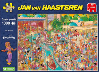 Jumbo Jan van Haasteren puzzel efteling Fata Morgana 68 x 49 cm 1000 stukjes voor €9,99 bij Amazon