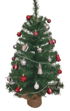 Árbol 80Cm Con 97 Tips + 33 Colgantes por $9.990