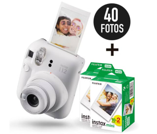 Cámara Instax Mini 12 + 40x Fotos a tan solo 113,99€ (Nuevos usuarios por 68,39€)