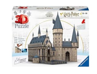 Ravensburger 3D Puzzle 11259 Harry Potter Castillo de Hogwarts El Gran Salón 630 piezas por 30€