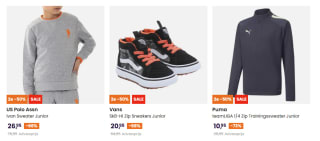 Tot 75% korting en het 2e artikel nog 50% extra korting bij Plutosport