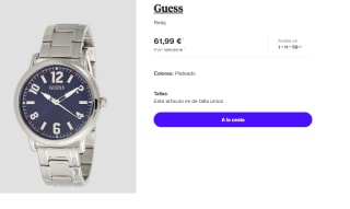 Reloj para Hombre Guess por 61.99€