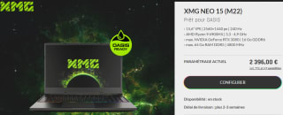 PC Portable XMG NEO à 2.396€