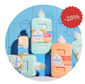 25% korting op de producten van Seepje bij Seepje