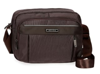 Movom Bandolera de hombre porta tablet en marrón por 12,40€.