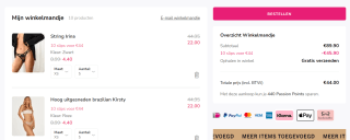 10 slips voor maar €44 bij Hunkemöller