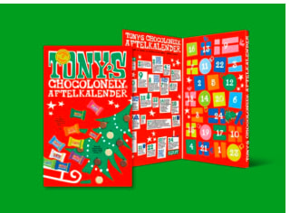 Tony's Chocolonely Aftelkalender voor €15 + 500 ING rentepunten