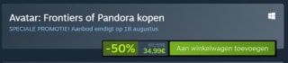 Avatars: Frontiers Of Pandora voor €34,99 bij Steam