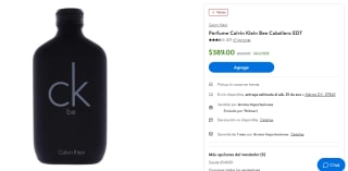 Perfume Calvin Klein Bee por $389 | Descuento Walmart
