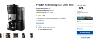 Philips Filter-koffiezetapparaat HD7888/01 - All-in-1 Brew voor €129 in de Lidl webshop