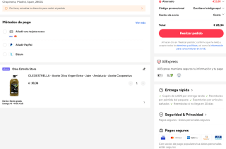 5L Aceite de Oliva Virgen Extra OLEOESTRELLA por solo 28,34€