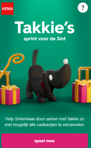 Persoonlijke kortingscode van 15% bij spelen online sinterklaasspel @ HEMA
