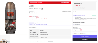 Juego de mesa Bang! la Bala por 29,77€