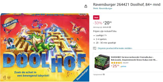 Ravensburger Doolhof bordspel voor €20,99 bij Amazon.nl