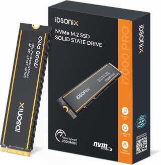 iDsonix i7000PRO M.2 SSD 2TB, PCIe Gen4x4, NVMe SSD voor €91,50 bij Amazon