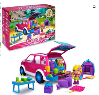 Pinypon, Coche Camping, Autocaravana de por 23,96€ en amazon, miravia 22,39€