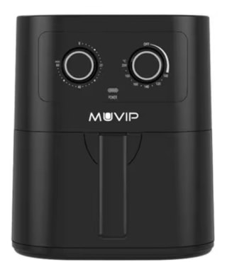 Muvip freidora de aire caliente 4,5L por 29,96€.