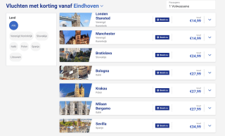 Ryanair Flash Sale - Vliegtickets vanaf €14,99