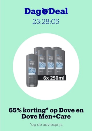 65% korting bij Bol.com op Dove -Dove men care
