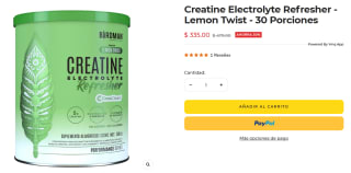 Creatine Electrolyte Refresher Lemon Twist por $335 | Birdman