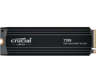 Crucial T705 2TB Heatsink PCIe 5.0 M.2 SSD voor €175 bij Coolblue.