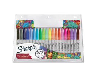 Sharpie rotuladores permanentes juego de edición limitada punta fina colores surtidos paquete de 20 marcadores por 6,71€