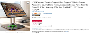 Support Tablette Lisen à 12,49€