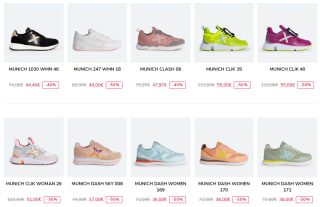 Rebajas MUNICH hasta 50% dto