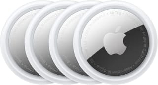 4-pack Apple Airtags voor €89 met Amazon Prime