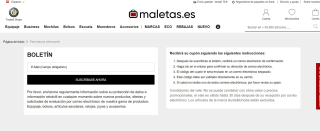 15% descuento desde la newsletter de maletas.es