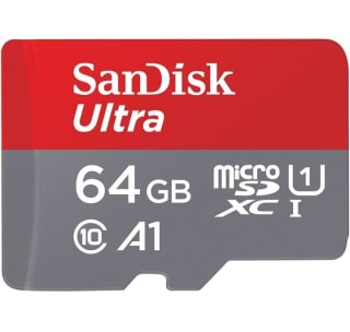 SanDisk Ultra Tarjeta de Memoria 64GB por 7,99€.