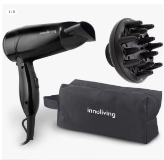 Secador de Pelo Profesional Compacto Plegable |1600W Innoliving por 12,66€ (7,59€ usuario nuevo)