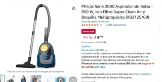 Aspirador sin Bolsa marca Philips Serie 2000 por 79,99€