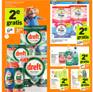 Albert Heijn Hamsterweken veel producten de 2de gratis