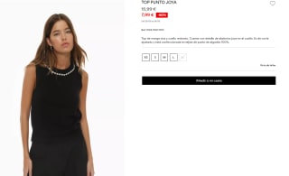 Top Punto Joya para Mujer por 7.99€