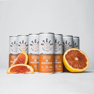 50% korting op 12 packs Stelz drinks