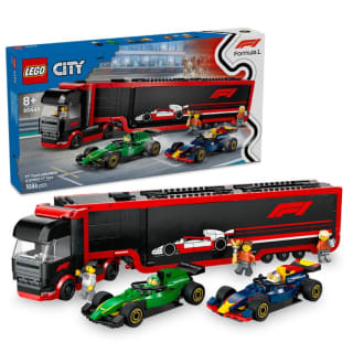 LEGO City F1 truck met RB20 en AMR24 F1 auto's speelset (60445) voor €78,95 bij Goodbricks