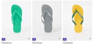 70% korting op Havaianas bij de Bijenkorf