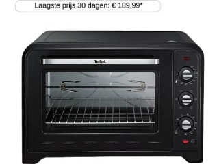 Tefal Optimo OF4958 vrijstaande oven voor €159 bij de Mediamarkt