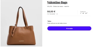 Bolso de Mano Valentino Bags VALIKA por 58€
