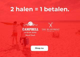 2 halen 1 betalen op Campbell & Blueprint bij Only for men
