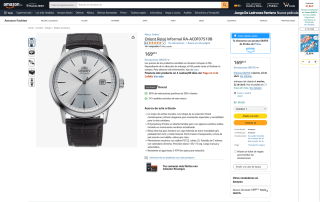 Reloj Orient Contemporary RA-AC0F07S10B automático por 169€