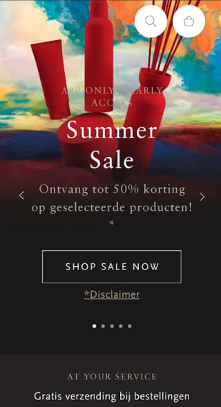 Summer Sale bij Rituals met tot 50% korting