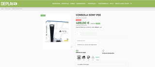 Sony PlayStation 5 Chasis C por solo 489€