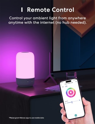 Homekit Smat Wifi Tafellamp/nachtlampje voor €22,99 bij Amazon
