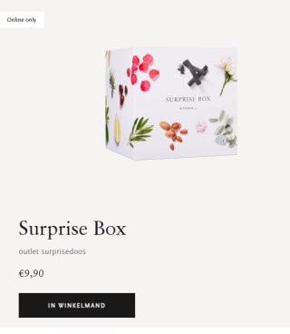 Koop een Suprise Box voor maar €9,90 bij Rituals